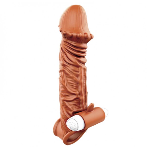 PLEASE ME Liquid Silicon Penis Extender Vibrating Sleeve (L:15cm - D:4cm) PLEASE ME Liquid Silicon Penis Extender Vibrating Sleeve (L:15cm - D:4cm)